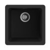 Fregaderos - NODOR Fregadero NorGranite 40.40 1B BK Negro