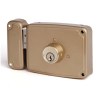 Cerrojos y Cerraduras de sobreponer - Cerradura Llave/Llave 100 mm Derecha Dorado