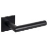 Manivelas con roseta - Juego Manivelas con Roseta Cuadrada 4152 5SQ Negro