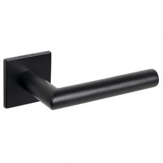 Manivelas con roseta - Juego Manivelas con Roseta Cuadrada 4152 5SQ Negro