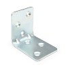 Herraje para mueble - Soporte Larguero Cama Zincado