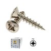 Tornillo Gota Sebo Pozidriv 4x16 Níquel Caja 1000