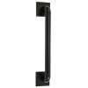 Manillones con roseta - Manillón con Roseta Cuadrada 4191 5SQ Negro
