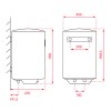 TEKA Termo Eléctrico SMART EWH 100 VE-D 100 Litros Blanco