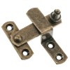 Fallebas y Cremonas para Ventanas - Aldabilla Postigo MOD4 Solape 21 mm Cuero