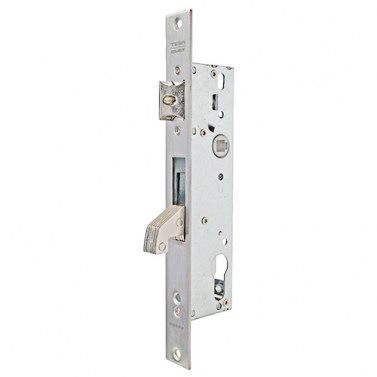 Cerradura Metálica 4240BE Gancho E30mm Sin Cilindro Inox