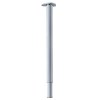 Patas y niveladores - Pata Mesa Extensible Ø60mm de 71-110 cm Cromo Mate