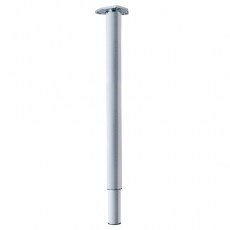 Patas y niveladores - Pata Mesa Extensible Ø60mm de 71-110 cm Cromo Mate