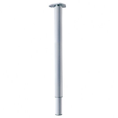 Patas y niveladores - Pata Mesa Extensible Ø60mm de 71-110 cm Cromo Mate