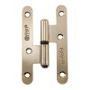 Pernios de H - Pernio Hierro 4305 80x50 mm Lacado Dorado Izquierda