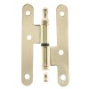 Pernio Hierro 4307 con Remate 80x50 mm Lacado Dorado Izquierda