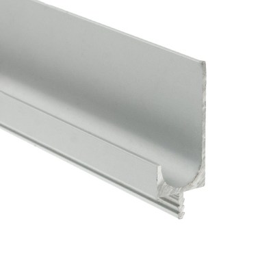 Tirador Uñero Corrido 30x20 mm 3 Metros Plata Mate