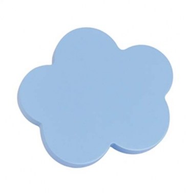 Pomos mueble - Pomo Baby 442 68mm Nube Madera Celeste