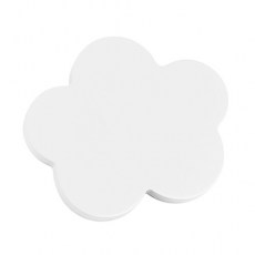 Pomos mueble - Pomo Baby 442 68mm Nube Madera Blanco
