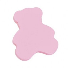 Pomos mueble - Pomo Baby 446 63mm Oso Madera Rosa