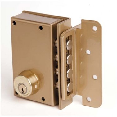 Cerradura 4501 Izquierda Dorado