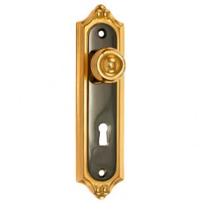Tirador Armario con Bocallave A-6 Oro Negro