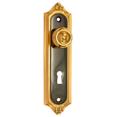 Tirador Armario con Bocallave A-6 Oro Negro