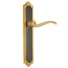 Juego Manivelas con Placa 4795 Oro Negro