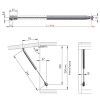 Pistón K12 System Ascendente 244mm N80 Níquel
