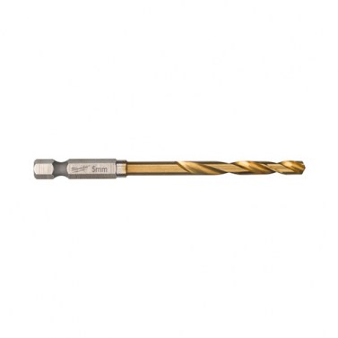 Consumibles para herramientas - Broca 5 mm Shockwave HSS-G HEX Titanio para Metal
