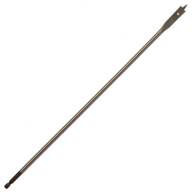 Consumibles para herramientas - Broca Pala Tres Puntas Larga 12x400 mm