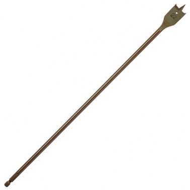 Consumibles para herramientas - Broca Pala Tres Puntas Larga 22x400 mm