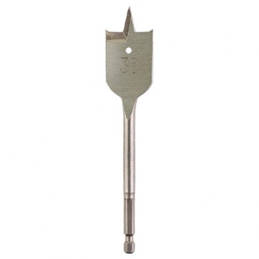 Consumibles para herramientas - Broca Pala Tres Puntas 30 mm