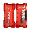 Consumibles para herramientas - Estuche MILWAUKEE 8 Brocas Multimaterial