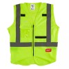 Protección laboral - Chaleco Alta Visibilidad Amarillo MILWAUKEE Talla S/M