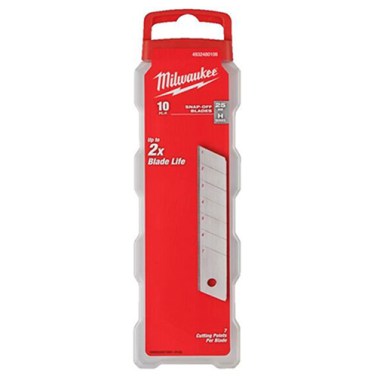 Cúter - Hojas Cúter 25 mm MILWAUKEE 10 Unidades