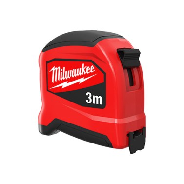 Flexómetro Slim 3 Metros Milwaukee Cinta 6 mm