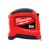 Flexómetro Slim 8 Metros Milwaukee Cinta 25 mm