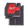 Niveles - Nivel Láser MILWAUKEE L4 CLLP-301C 2 Líneas y Plomada