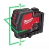 Niveles - Nivel Láser MILWAUKEE L4 CLLP-301C 2 Líneas y Plomada