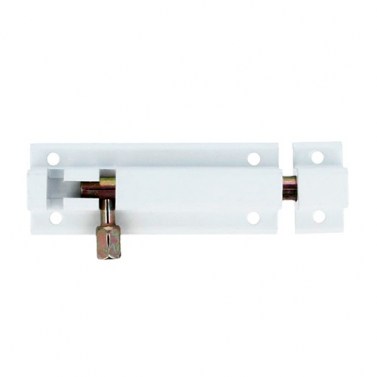 Pasadores y cerrojos - Pasador 500 50 mm Aluminio Blanco