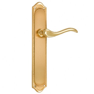 Manivelas con placa - Juego Manivelas con Placa 5014 Brillo Satinado