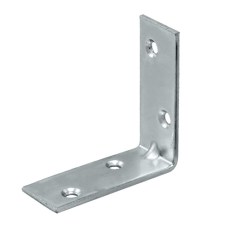 Ángulo de Refuerzo 50x50 mm Canto Recto Zincado