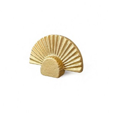 Pomos mueble - Pomo Abanico 512LT 44x31mm Latón Brillo