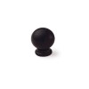 Pomo Polidur 5201 Ø34 mm Negro Brillo