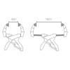 Torniquetes, pinzas y sargentos - Pinza Presión Extensible Hasta 16 cm