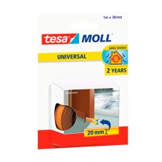 Burlete Adhesivo tesamoll Universal 1 metro Caucho Marrón