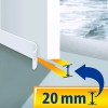 Burlete Adhesivo tesamoll Universal 1 metro Caucho Marrón