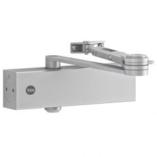 Cierrapuerta 5500 Fuerza 3-4-5 Brazo Articulado con Retenedor Plata