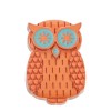 Pomo Nylon Kidline 34x49 mm Búho Naranja
