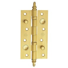 Bisagras de seguridad - Bisagra Seguridad 567 150x82 mm con Rodamientos y Remate Latón Mate