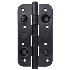 Bisagras de seguridad - Bisagra de Seguridad 571 150x82 mm Canto Redondo Negro