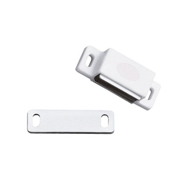 Cierre Imán Rectangular Mod. 5 43x15 mm Blanco