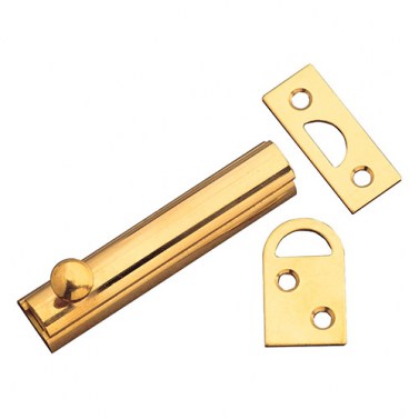 Pasadores y cerrojos - Pasador Mueble 600 100 mm Latón Pulido
