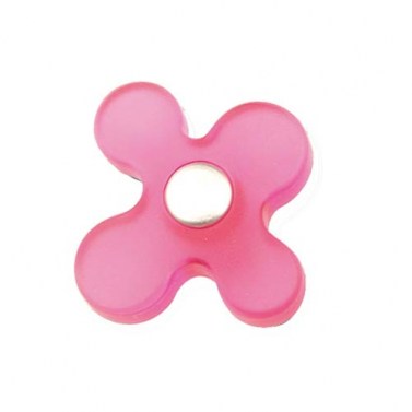 Pomos mueble - Pomo Candy 608 ABS Flor Magenta